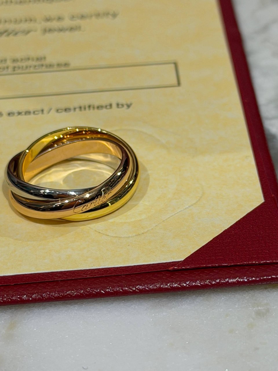 Кольцо Cartier Trinity Ring