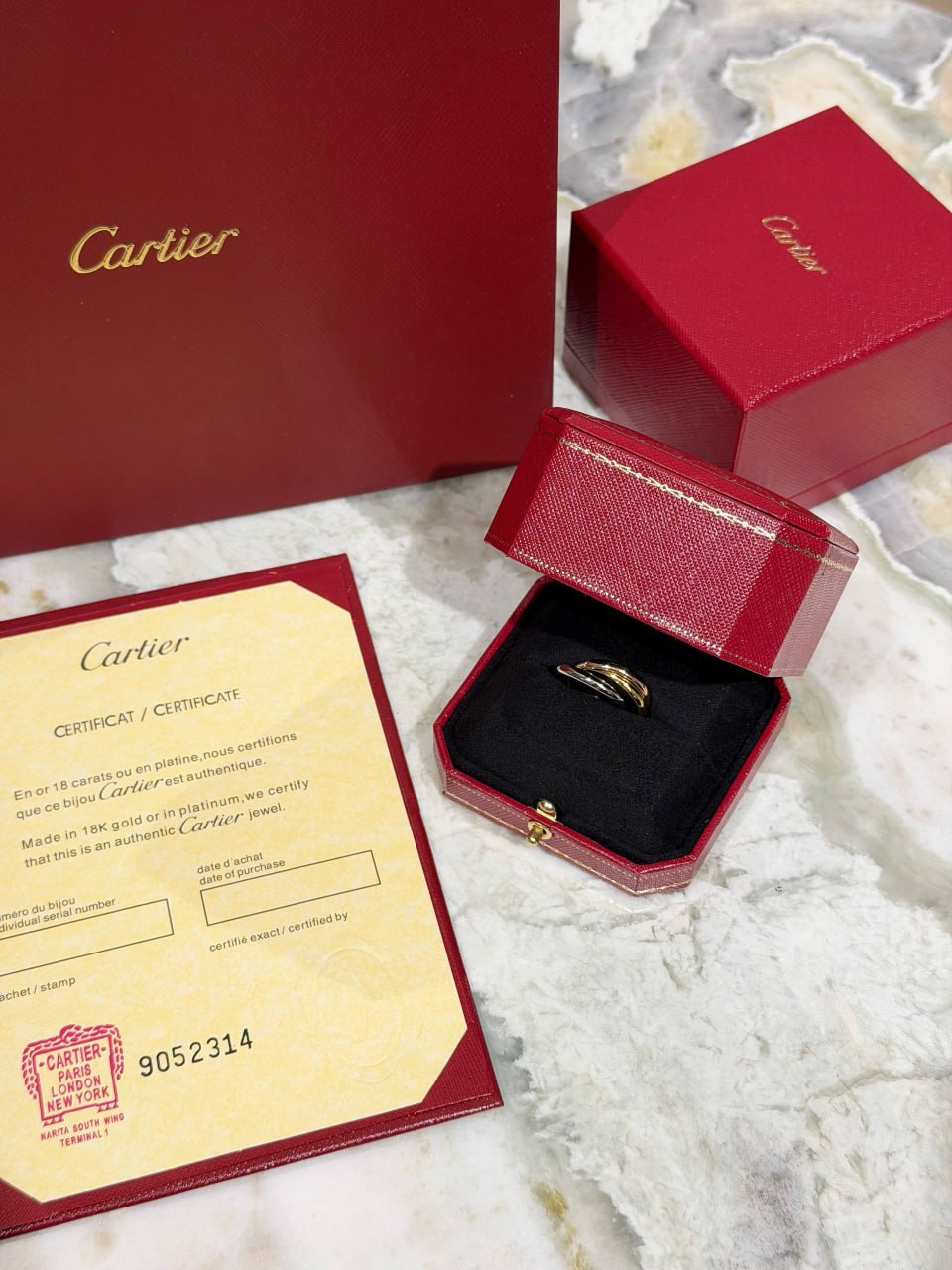 Кольцо Cartier Trinity Ring 6