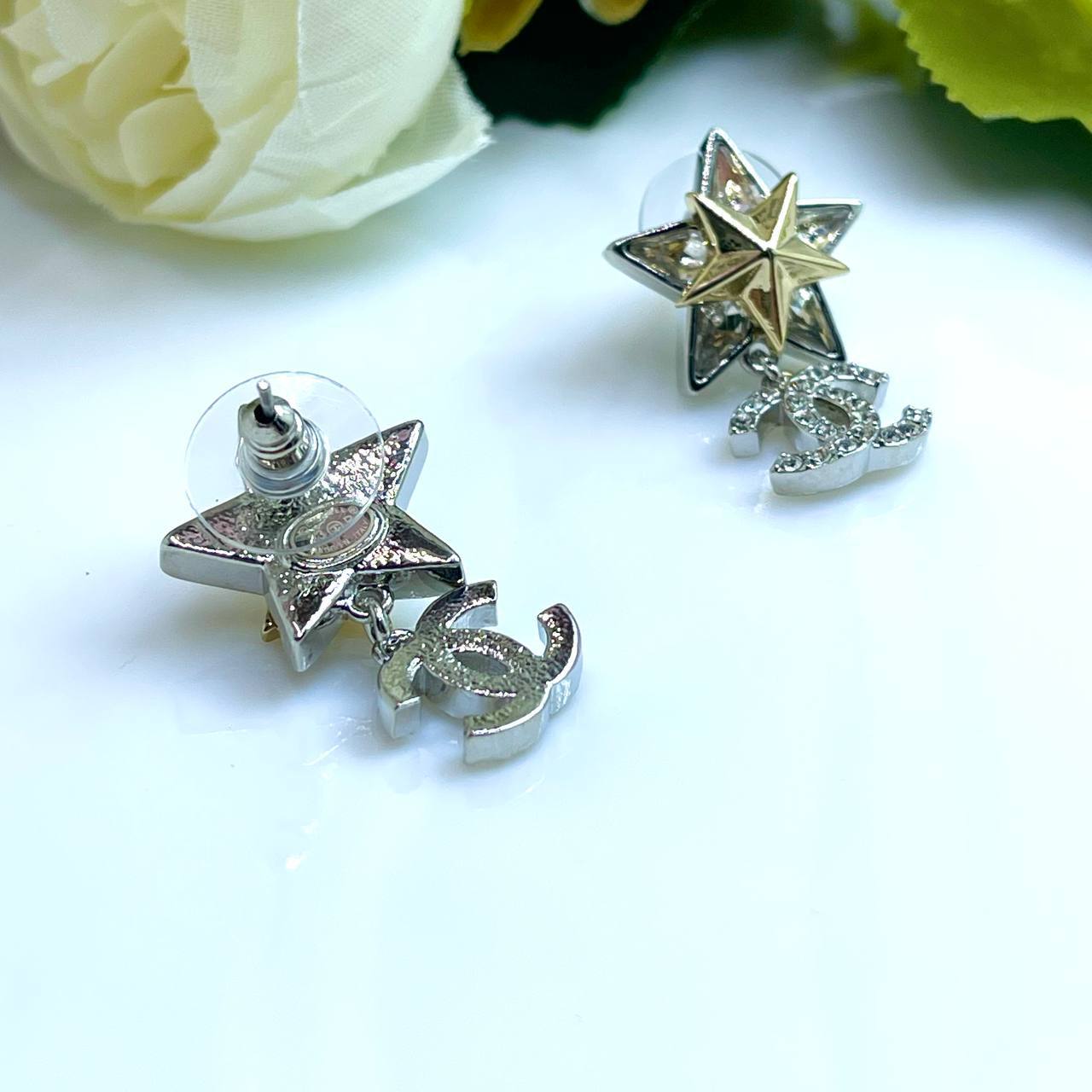 Серьги Chanel 3