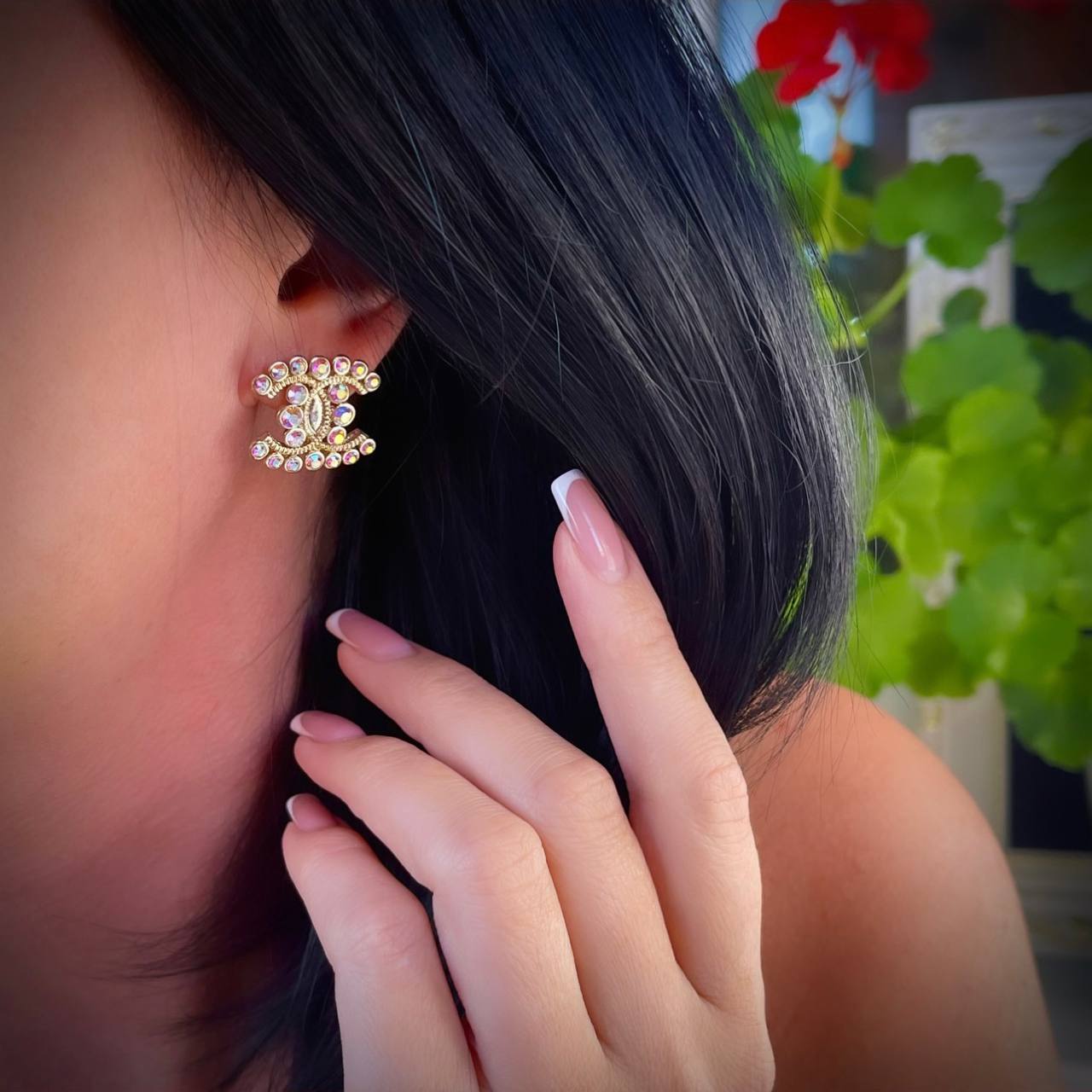 Серьги Chanel 3