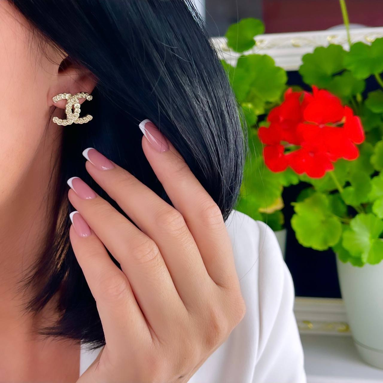 Серьги Chanel 3