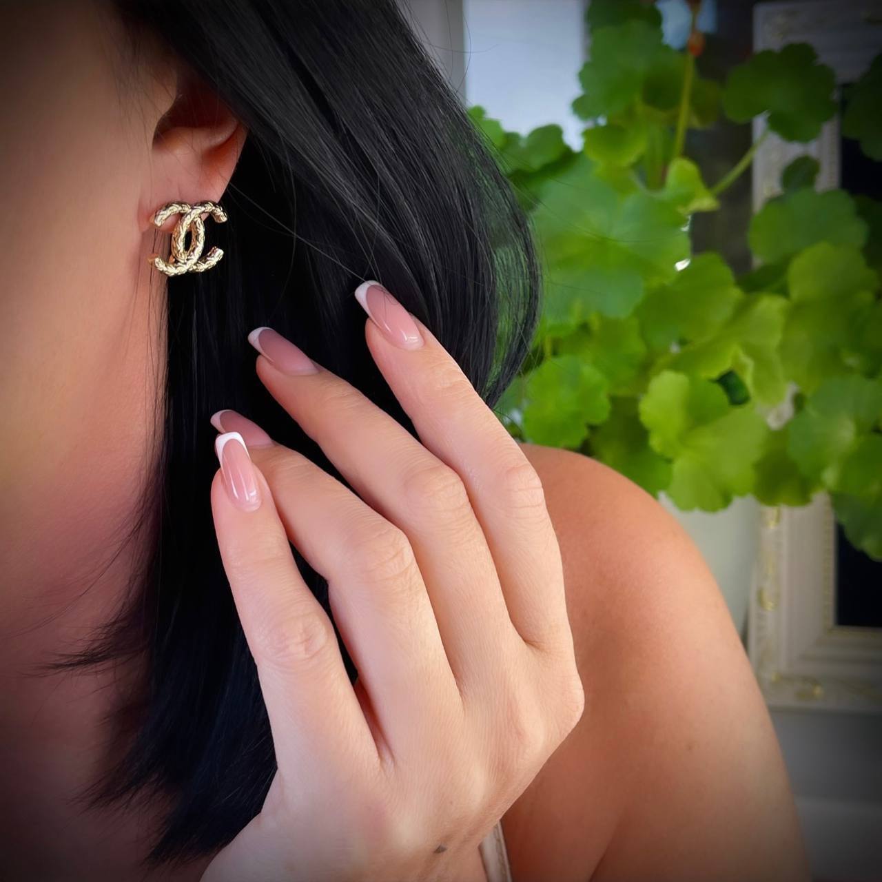 Серьги Chanel 4