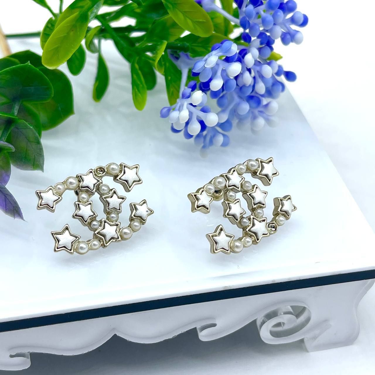 Серьги Chanel