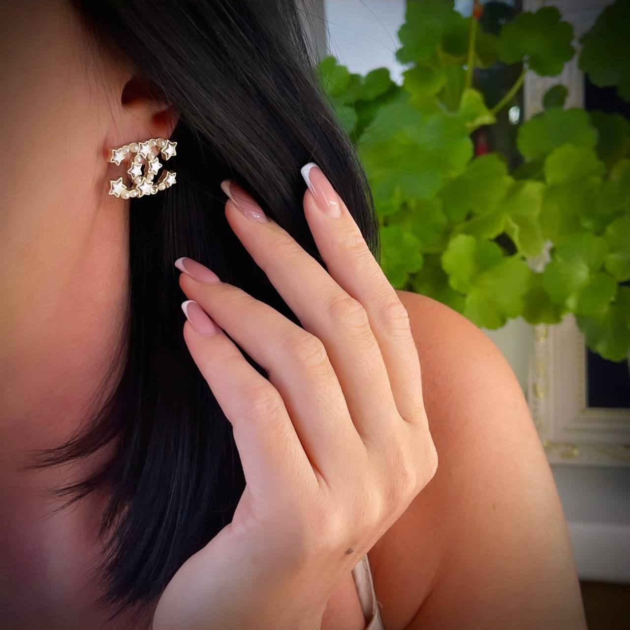 Серьги Chanel 3