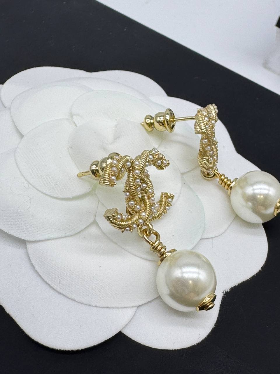 Серьги Chanel 3