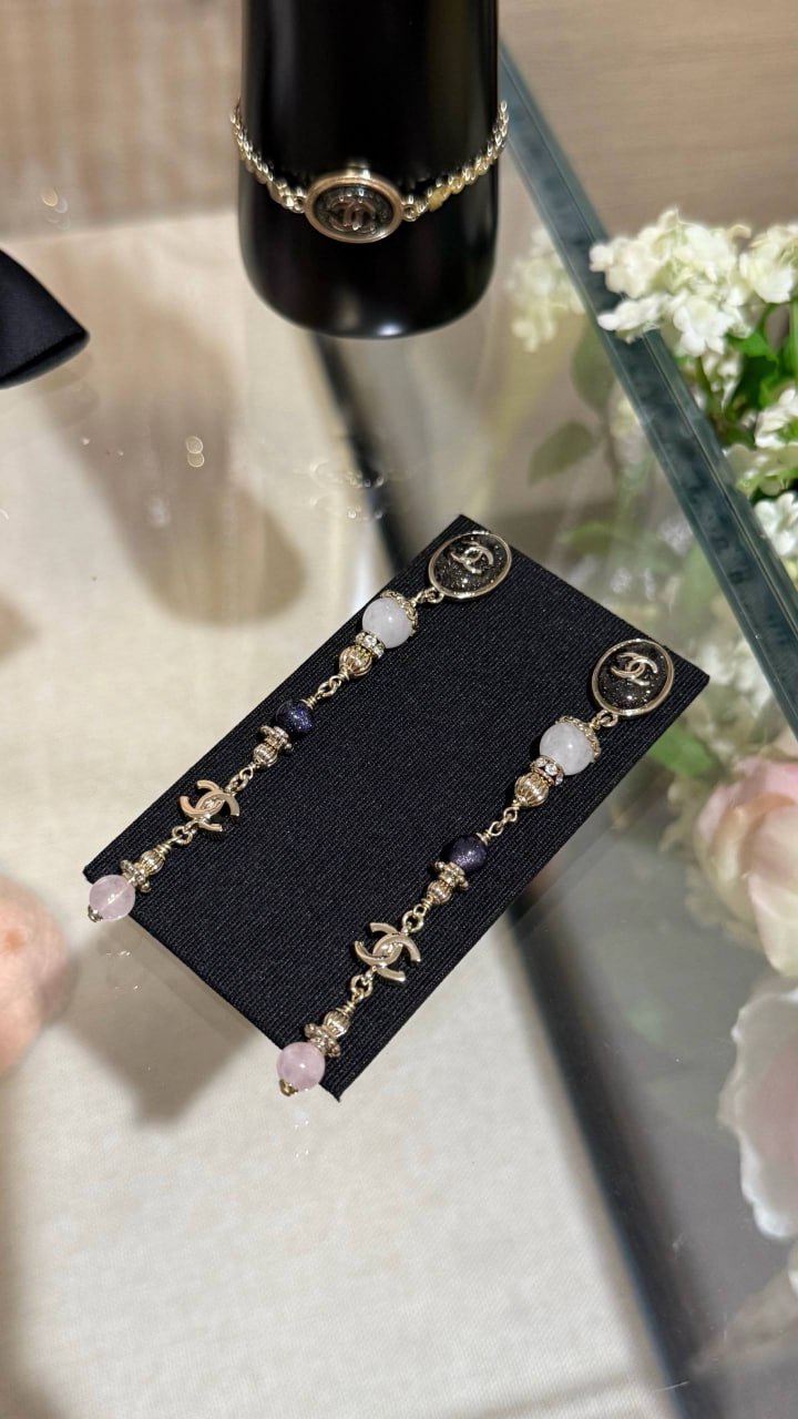 Серьги Chanel 2