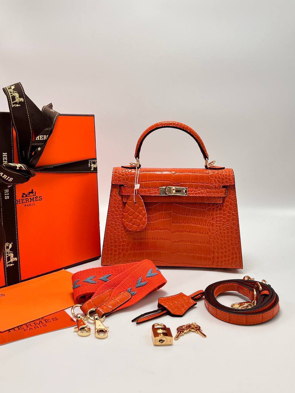 Сумка Hermes Kelly Crocodile