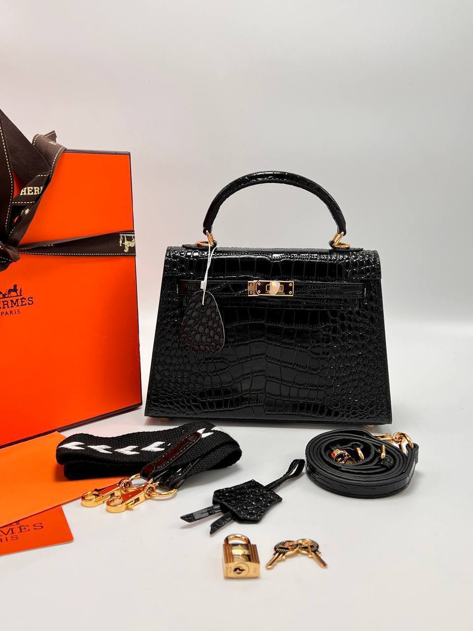 Сумка Hermes Kelly Crocodile 11