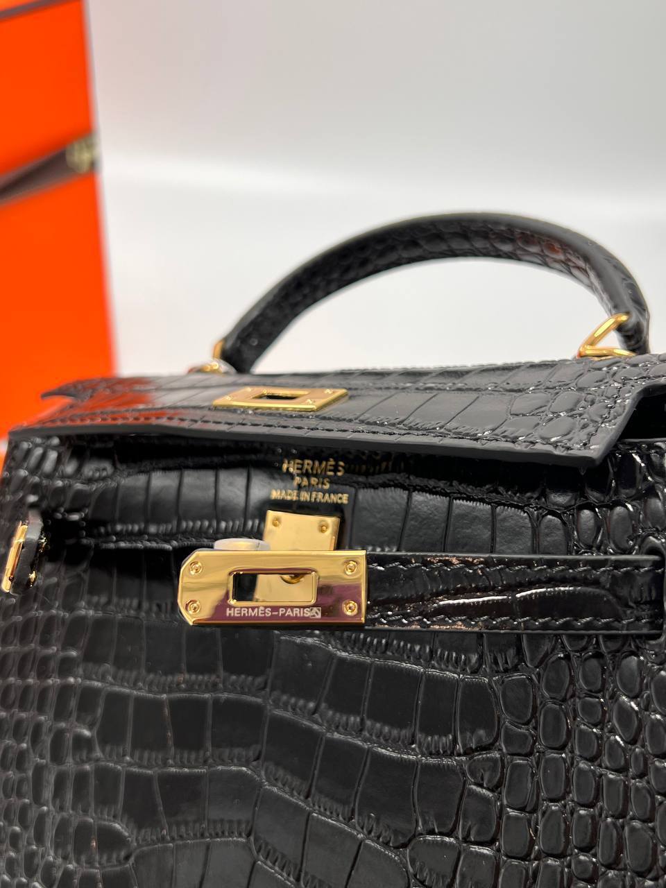 Сумка Hermes Kelly Crocodile 14