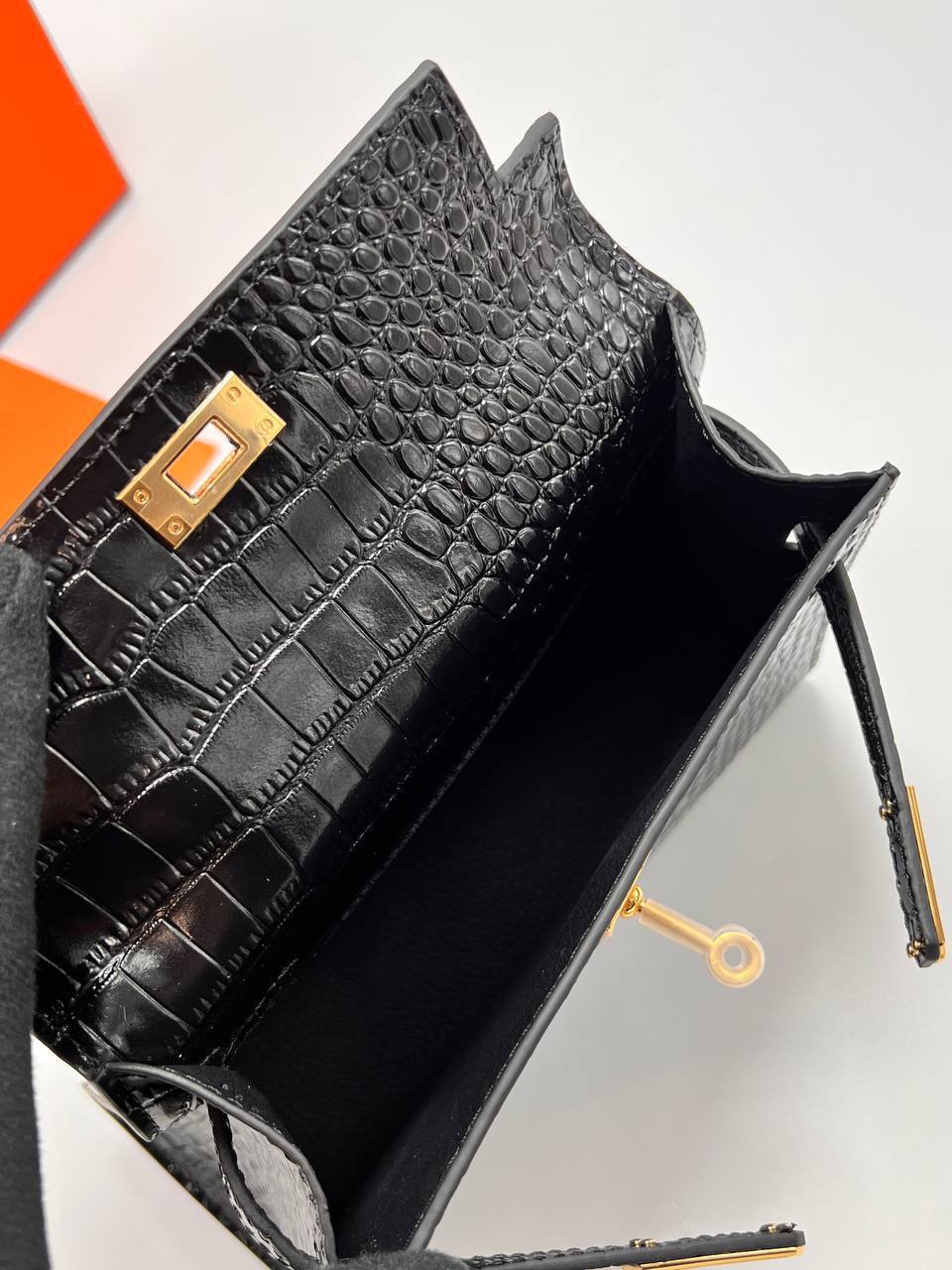 Сумка Hermes Kelly Crocodile 16