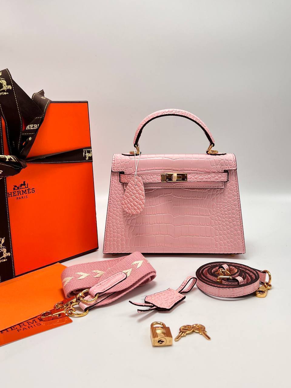 Сумка Hermes Kelly Crocodile 3