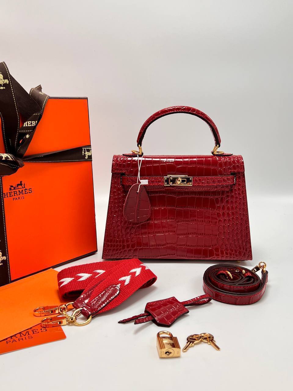 Сумка Hermes Kelly Crocodile 5