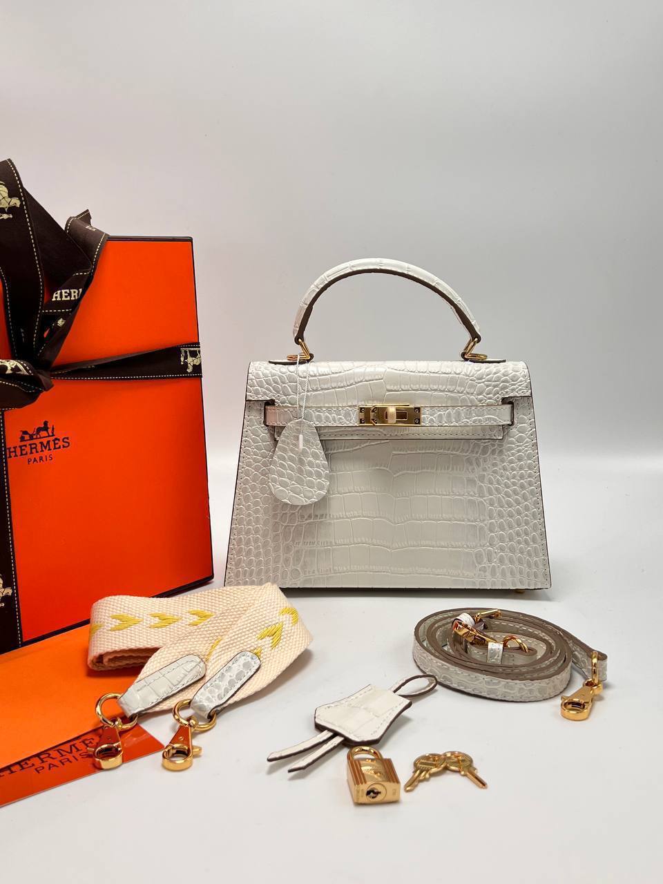 Сумка Hermes Kelly Crocodile 7