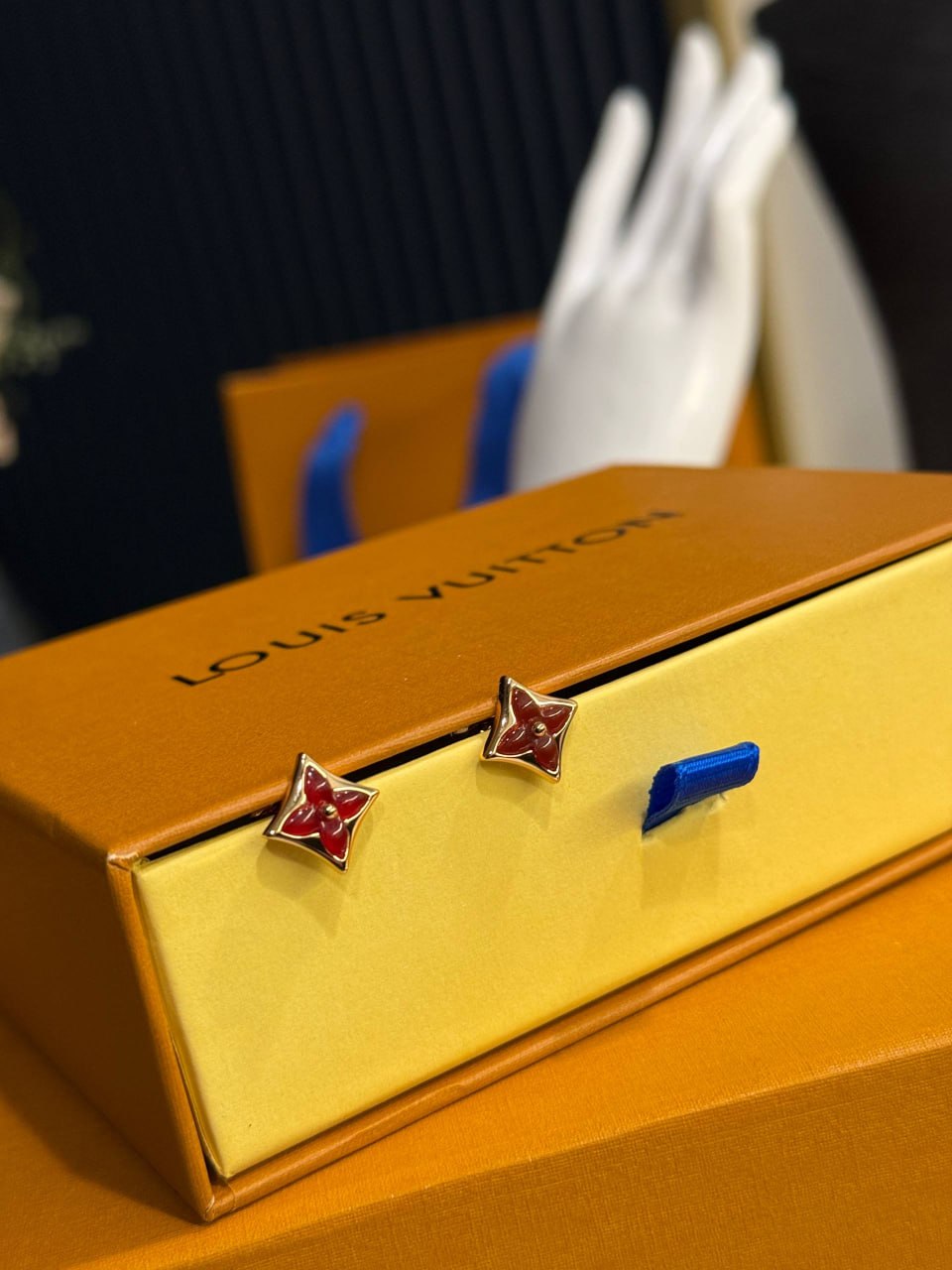 Серьги Louis Vuitton 10